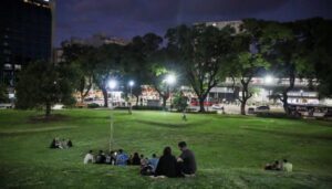 Luminarias Barrancas de Belgrano - Después