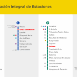 Subte: estaciones cerradas por obras de renovación.